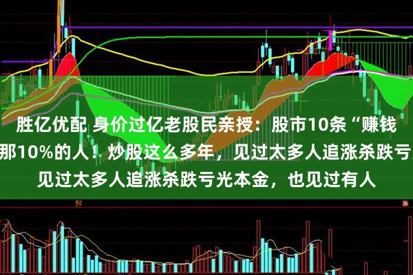 胜亿优配 身价过亿老股民亲授：股市10条“赚钱铁律”，学会你就是那10%的人！炒股这么多年，见过太多人追涨杀跌亏光本金，也见过有人